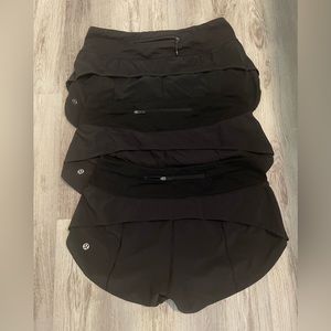Lululemon speed up shorts lot of 3 GUC